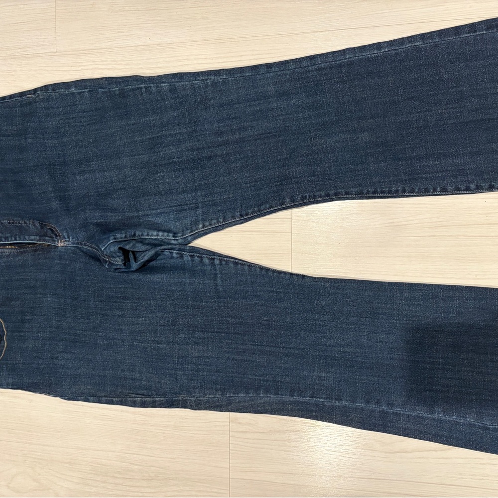 Lee Blue Flare Wide Leg Jeans